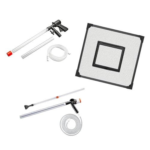 Sharplace Aquarium Bildschirmnetz Tankabdeckung Schutznetz Deckel Schutz Schmutzfilter Selbstmontierend aus Polyester Und PP für Aquarienliebhaber von Sharplace