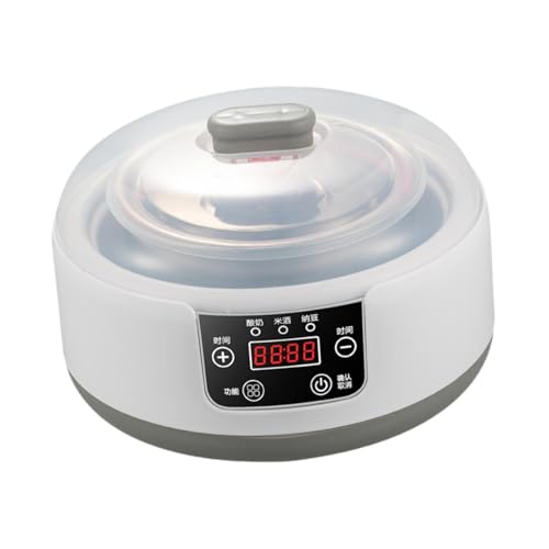 Sharplace Automatischer Joghurtbereiter, 1,2 l, multifunktionaler Natto-Maker, selbstgemachter Joghurt, geräuscharm, Timing-Funktion, DIY elektrische Sharplace Automatischer Joghurtbereiter, 1,2 l, multifunktionaler Natto-Maker, selbstgemachter Joghurt, geräuscharm, Timing-Funktion, DIY elektrische von Sharplace
