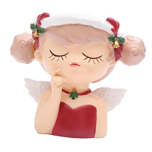 Sharplace Blumentopf, Elfenmädchen, Blumentopf, Dekoration, Blumenvase, Tischdekoration, Bonsai, Kunstharz, Pflanzgefäße für Schreibtisch, Küche, Garten, Style C von Sharplace