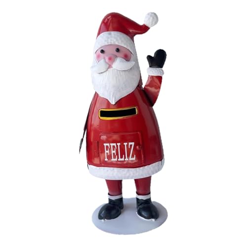 Sharplace Briefkasten mit Briefen an den Weihnachtsmann, Briefkasten, Geschenke, dekorativer Briefkasten aus, Zeitungshalter für den Urlaub, draußen, Sharplace Briefkasten mit Briefen an den Weihnachtsmann, Briefkasten, Geschenke, dekorativer Briefkasten aus, Zeitungshalter für den Urlaub, draußen, von Sharplace