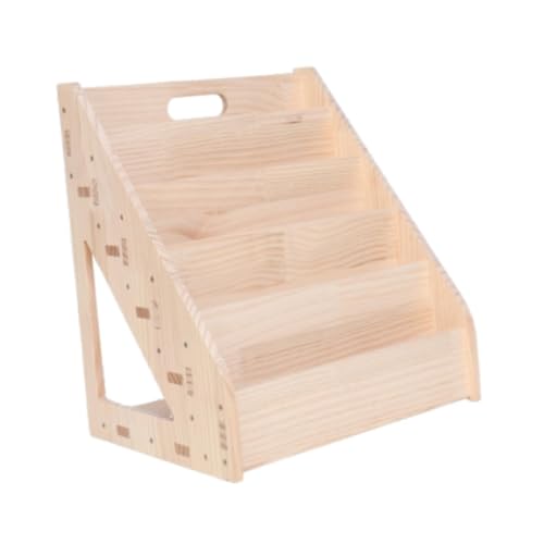 Sharplace Bücherregal für Kinder, Kartenständer, Organizer, 5 Ebenen, Kindermöbel, Bücherregal aus Holz, für Zeitschriften, Zuhause, Schlafzimmer Sharplace Bücherregal für Kinder, Kartenständer, Organizer, 5 Ebenen, Kindermöbel, Bücherregal aus Holz, für Zeitschriften, Zuhause, Schlafzimmer von Sharplace