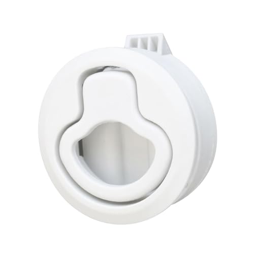 Sharplace Bündiger Zugriegel, Zug-Hebeschloss, Türschrank-Hardware, Marine-Zugriegel, Zugschloss, Bootsdeck-Riegel für Boot, Wohnmobil, Schrank, Camping, Weiß Sharplace Bündiger Zugriegel, Zug-Hebeschloss, Türschrank-Hardware, Marine-Zugriegel, Zugschloss, Bootsdeck-Riegel für Boot, Wohnmobil, Schrank, Camping, Weiß von Sharplace