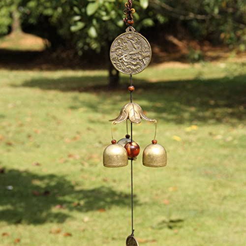 Sharplace Chinesisch aus aus Äolsglöckchen Glocke, Feng Shui Deko für Balkon Garten von Sharplace