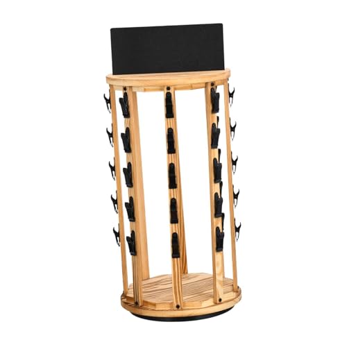 Sharplace Chip -Rack -Displayständer 5 Stufen 40 Clips Snack -Beutelhalter Einzelhandel Rack Snacks Organizer Holzbasis Chiphalter für Arbeitsplatten Sharplace Chip -Rack -Displayständer 5 Stufen 40 Clips Snack -Beutelhalter Einzelhandel Rack Snacks Organizer Holzbasis Chiphalter für Arbeitsplatten von Sharplace