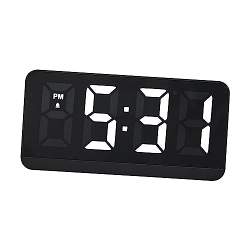 Sharplace Digitaluhr mit großem Display, digitaler Kalenderwecker, LED-Wanduhr mit Datumstemperatur, große Uhr für Zuhause, Büro, Küche, Schule von Sharplace