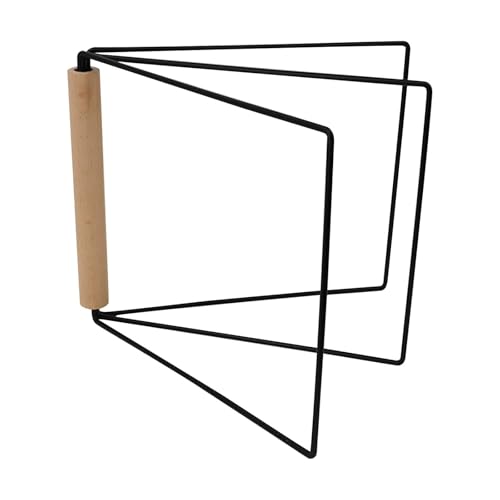 Sharplace Dishcloth Hanger mit 3 Klappbaren Armen Handtuchständer Geschirrtuchhalter Und Freistehender Tuchablage aus Buchenholz Und Stahl für Küche Bad, Schwarz Sharplace Dishcloth Hanger mit 3 Klappbaren Armen Handtuchständer Geschirrtuchhalter Und Freistehender Tuchablage aus Buchenholz Und Stahl für Küche Bad, Schwarz von Sharplace