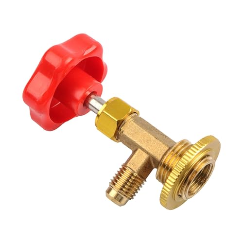 Sharplace Dosierventil Flaschenöffner Flaschenöffner Dosenhahn 1/4 SAE Adapter Metall Dosenhahn für Auto Haushalt von Sharplace