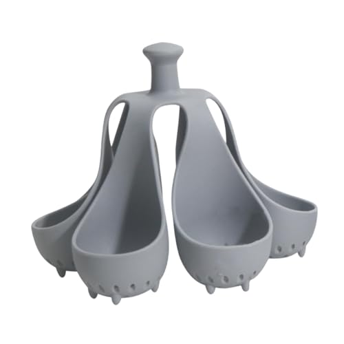 Sharplace Eierwilderer Eierkorb Kochgeschirr sparen Sie Zeit, um weiche oder hart gekochte Eier -Eierdampfregal für Dampf -Topf -Eierkocher zuzubereiten, Hält 6 von Sharplace