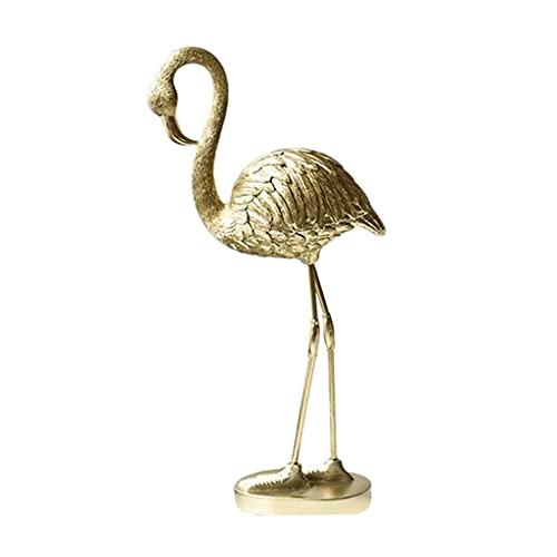 Sharplace Elegante Flamingo Skulptur aus Harz für die Heimdekoration von Sharplace