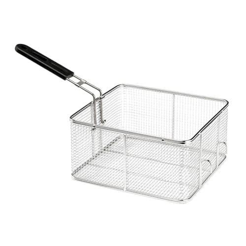 Sharplace Frittierkorb, Frittierkorb, Netzkorb, Robustes Sieb, Fritteusenkorb, Lebensmittelpräsentationskörbe für Grillpartys im Restaurant, Stil E Sharplace Frittierkorb, Frittierkorb, Netzkorb, Robustes Sieb, Fritteusenkorb, Lebensmittelpräsentationskörbe für Grillpartys im Restaurant, Stil E von Sharplace