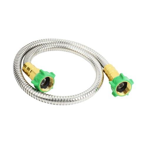 Sharplace Gartenschlauch-Verlängerungsadapter, kein Knicken, Mehrzweck-Hochleistungsschlauch aus Edelstahl, Kleiner Führungsschlauch zum Waschen von Autos und, 3 Fuß Sharplace Gartenschlauch-Verlängerungsadapter, kein Knicken, Mehrzweck-Hochleistungsschlauch aus Edelstahl, Kleiner Führungsschlauch zum Waschen von Autos und, 3 Fuß von Sharplace