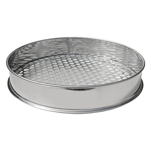Sharplace Gartensieb Maschenfilter Gartenwerkzeug Rundloch Heidelbeersieb Sandsieb Sieb, 12MM von Sharplace