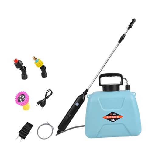 Sharplace Gartensprüher, wiederaufladbarer Griff, 5 l, Mehrzweck, mit Nebeldüsen, spart Aufwand, elektrischer Sprüher, einziehbarer Stab für Rasen, Ca. 120 Min. Verwenden Sharplace Gartensprüher, wiederaufladbarer Griff, 5 l, Mehrzweck, mit Nebeldüsen, spart Aufwand, elektrischer Sprüher, einziehbarer Stab für Rasen, Ca. 120 Min. Verwenden von Sharplace