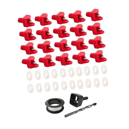 Sharplace Horizontale Hühnertränken, Automatisches Kükeneimer Tränkesystem, Geflügelbedarf, 20 Stück von Sharplace