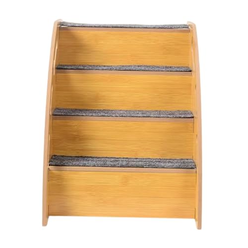 Sharplace Hundetreppenrampe, Haustier-Kletterstufen aus, rutschfest, tragbare Haustierleitern, Hundestufen für hohe Betten, Couchen, kleine Hunde, 4 Schritte Sharplace Hundetreppenrampe, Haustier-Kletterstufen aus, rutschfest, tragbare Haustierleitern, Hundestufen für hohe Betten, Couchen, kleine Hunde, 4 Schritte von Sharplace