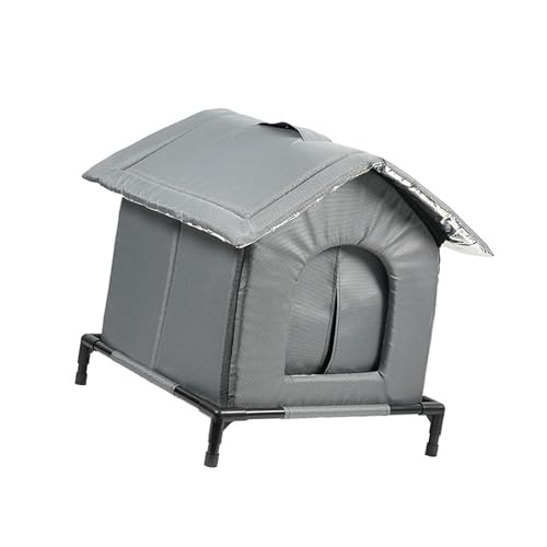 Sharplace Katzenhaus für draußen, Unterschlupf für streunende Katzen, isolierter Schutz, Warmer Katzenunterschlupf, Haustierbedarf für den für Winter, XL Sharplace Katzenhaus für draußen, Unterschlupf für streunende Katzen, isolierter Schutz, Warmer Katzenunterschlupf, Haustierbedarf für den für Winter, XL von Sharplace