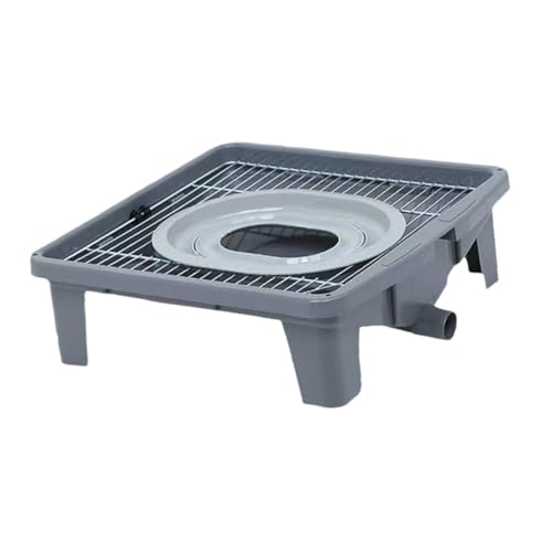 Sharplace Katzentoilette, Hundetoilette, praktische Netzgitter, leicht zu reinigen, Trainingstablett für Haustiere, Halter für PIPI-Pads für Badezimmer, Weiß Sharplace Katzentoilette, Hundetoilette, praktische Netzgitter, leicht zu reinigen, Trainingstablett für Haustiere, Halter für PIPI-Pads für Badezimmer, Weiß von Sharplace