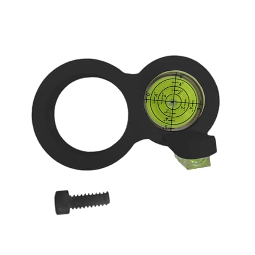 Sharplace Kleine Dosenlibelle, Bohrer-Wasserwaage, Präzision, tragbar, Mess-Layout-Werkzeug, rund für die Holzbearbeitungswerkstatt, Schwarz Sharplace Kleine Dosenlibelle, Bohrer-Wasserwaage, Präzision, tragbar, Mess-Layout-Werkzeug, rund für die Holzbearbeitungswerkstatt, Schwarz von Sharplace
