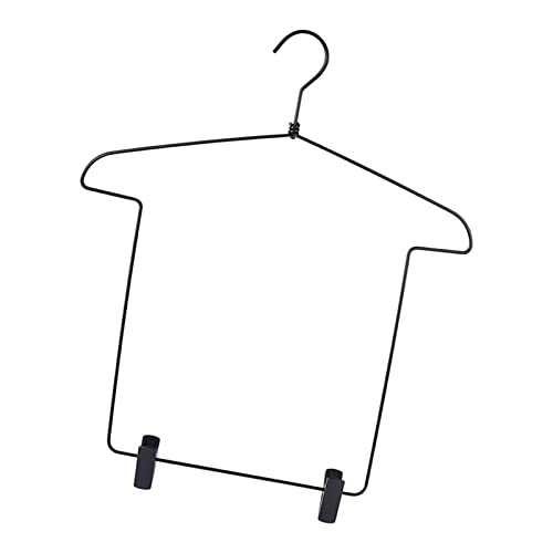 Sharplace Körperform Kleiderständer Kleiderhalter Hemden Kleiderbügel für Garderobe, Schwarz von Sharplace