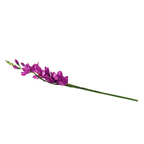 Sharplace Kunstblumen Künstliche Gladiolen Blumen Stängel Hochzeit Haus Dekor - Lila von Sharplace