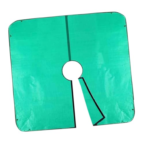 Sharplace Landschaftsplane zum Trimmen von Laubplanen, Abdeckplane, wiederverwendbare, vielseitige Buschtrimmmatte mit Eckschnalle für den Bauernhof-Golfplatz, 30cm Lochdurchmesser von Sharplace