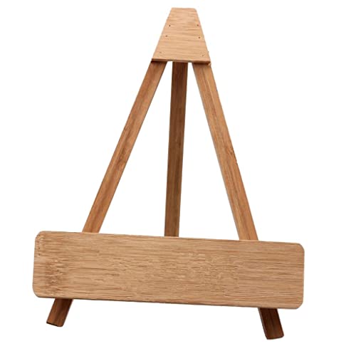 Sharplace Mini Staffeleien Aus Natürlichem Holz, Tee Kuchen Ausstellungsständer, Platten Malständer Halter, B von Sharplace