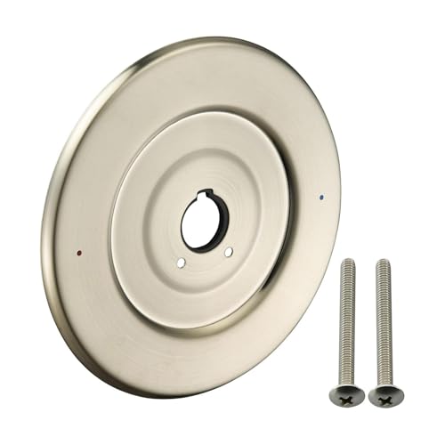 Sharplace Rosetten-Ersatzrosettenplatte, verschleißfest, Einhebel- und Duscharmaturen, zu installierende Dichtung für 16090, Silber von Sharplace