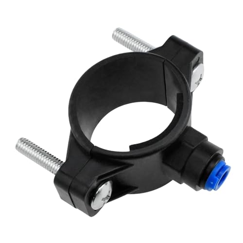 Sharplace Schlauchablaufklemme Trinkwasser-Abfallfilterhalter Robuste funktionale Schnellumkehr-Sattelventilklemme Abwasserleitungsklemme, Black Sharplace Schlauchablaufklemme Trinkwasser-Abfallfilterhalter Robuste funktionale Schnellumkehr-Sattelventilklemme Abwasserleitungsklemme, Black von Sharplace