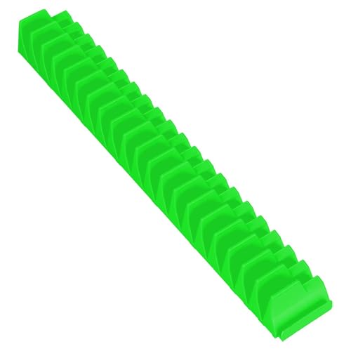 Sharplace Schraubenschlüssel-Aufbewahrungsregal Schraubenschlüsselhalter Stabiles tragbares Werkzeug-Aufbewahrungsregal Einfach zu installierendes Widget, Grün von Sharplace