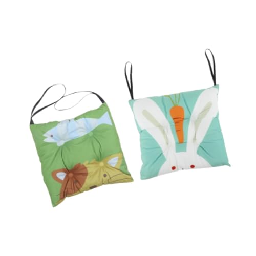 Sharplace Sitzkissen in 30 cm x 30 cm, kuschelige Stuhlkissen mit Bändern, waschbar Sitzkissenmatte Cartoon Design Verstellbar für Wohnzimmer, Küche, Terrasse, Büro, Hase und Kätzchen Sharplace Sitzkissen in 30 cm x 30 cm, kuschelige Stuhlkissen mit Bändern, waschbar Sitzkissenmatte Cartoon Design Verstellbar für Wohnzimmer, Küche, Terrasse, Büro, Hase und Kätzchen von Sharplace