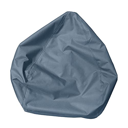 Sharplace Sitzsack ohne Füllung, Riesensitzsack Sitzsack Bezug aus Leinen, Grau von Sharplace