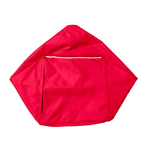 Sharplace Sitzsack ohne Füllung, Riesensitzsack Sitzsack Bezug aus Leinen, Rot Sharplace Sitzsack ohne Füllung, Riesensitzsack Sitzsack Bezug aus Leinen, Rot von Sharplace