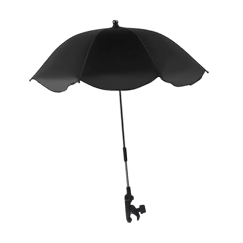 Sharplace Sonnenschirm für Strandstühle, Kinderwagen, verstellbare Klemme, flexibel, wasserdicht, reißfest, für Angeln, Hinterhof, Deck, Beruf, Schwarz Sharplace Sonnenschirm für Strandstühle, Kinderwagen, verstellbare Klemme, flexibel, wasserdicht, reißfest, für Angeln, Hinterhof, Deck, Beruf, Schwarz von Sharplace