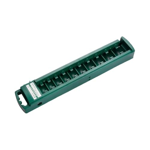 Sharplace Steckdosen-Organizer-Box, praktisches 1/2-Zoll-Steckschlüssel-Aufbewahrungsfach für metrische und -tiefe Steckdosen, L von Sharplace