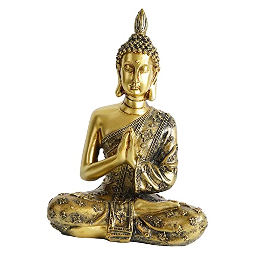 Sharplace Thailand Buddha Statue Buddhismus Figur Skulptur Wohnkultur Ornamente von Sharplace