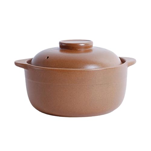 Sharplace Tontopf Reistopf Ton Kochtopf Handgefertigter kantonesischer Tontopf Reis Unglasierte Tontöpfe zum Kochen Kochgeschirr Irdener Kochtopf, 0.8 l Sharplace Tontopf Reistopf Ton Kochtopf Handgefertigter kantonesischer Tontopf Reis Unglasierte Tontöpfe zum Kochen Kochgeschirr Irdener Kochtopf, 0.8 l von Sharplace