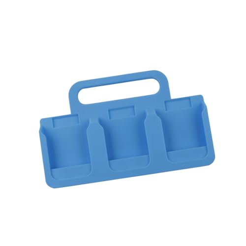 Sharplace Tragbarer 18-V-Akku-Rack-Halter mit 6 Steckplätzen, kompaktes, leicht zugängliches Design für Werkstattprofis mit Tragegriff, 25 x 6 x 16,5 cm, Blau Sharplace Tragbarer 18-V-Akku-Rack-Halter mit 6 Steckplätzen, kompaktes, leicht zugängliches Design für Werkstattprofis mit Tragegriff, 25 x 6 x 16,5 cm, Blau von Sharplace