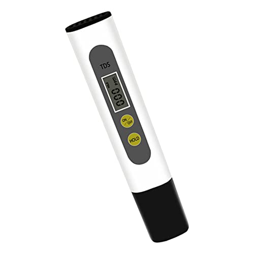 Sharplace Wasserzähler-Tester Genauer Tester Wasserqualitäts-Teststift für den Haushalt, Schwarz von Sharplace