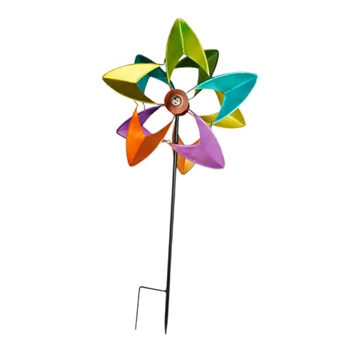 Sharplace Windrad, Windmühle, wasserdicht, Kinderspielzeug, dekorative Windskulptur aus Eisen, Rasen-Windrad für Balkon, Hof, Party, Innenhof, Geschenke, Style A Sharplace Windrad, Windmühle, wasserdicht, Kinderspielzeug, dekorative Windskulptur aus Eisen, Rasen-Windrad für Balkon, Hof, Party, Innenhof, Geschenke, Style A von Sharplace