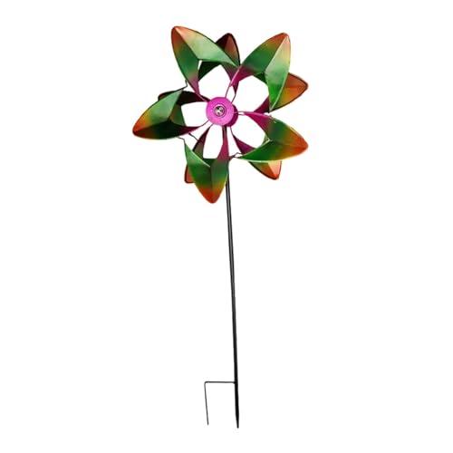 Sharplace Windrad, Windmühle, wasserdicht, Kinderspielzeug, dekorative Windskulptur aus Eisen, Rasen-Windrad für Balkon, Hof, Party, Innenhof, Geschenke, Style B Sharplace Windrad, Windmühle, wasserdicht, Kinderspielzeug, dekorative Windskulptur aus Eisen, Rasen-Windrad für Balkon, Hof, Party, Innenhof, Geschenke, Style B von Sharplace