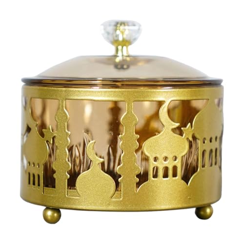 Sharplace Zuckerdose, Zuckerhalter, Kanister, europäisches Ornament, dekorative Gewürzdosen, Zuckerdose, Zuckerbehälter für die Kaffeebar zu Hause, Gold von Sharplace