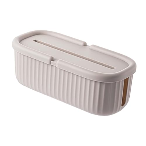 Sharplace managementbox, aufbewahrung, schlanke, leichte -Organizer-Box, Abdeckung, halter für Wohnheim, Wohnzimmer, TV-Tisch, Khaki Sharplace managementbox, aufbewahrung, schlanke, leichte -Organizer-Box, Abdeckung, halter für Wohnheim, Wohnzimmer, TV-Tisch, Khaki von Sharplace