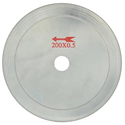 Sharrqing 8 "Zoll superdünne Aufnahmebohrung 25 mm Rand 0,65 Diamantsägeblätter Lapidar-Trennscheibe Sägen Schmuckwerkzeuge for Steinwerkzeug Edelstein von Sharrqing