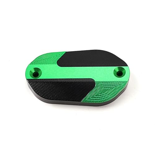 Sharrqing Motorrad CNC Vorne Hinten Brems Flüssigkeit Kappe Öl Füllstoff Kappe Kompatibel Mit Ninja400 Ninja500 Ninja 500/400 Z400 Z500 2024 von Sharrqing