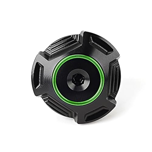 Sharrqing Motorrad CNC Vorne Hinten Brems Flüssigkeit Kappe Öl Füllstoff Kappe Kompatibel Mit Ninja400 Ninja500 Ninja 500/400 Z400 Z500 2024 von Sharrqing