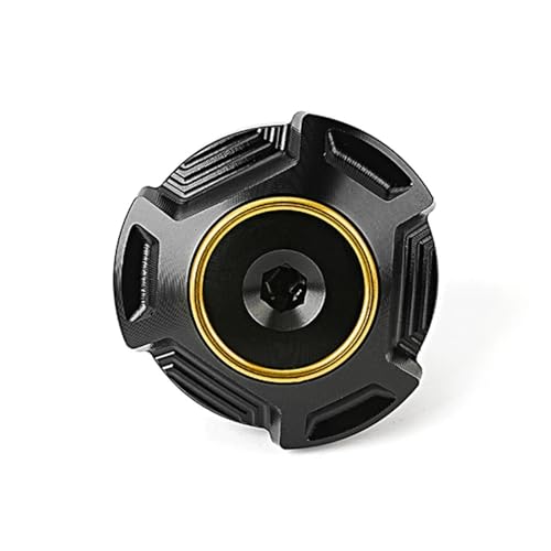 Sharrqing Motorrad CNC Vorne Hinten Brems Flüssigkeit Kappe Öl Füllstoff Kappe Kompatibel Mit Ninja400 Ninja500 Ninja 500/400 Z400 Z500 2024 von Sharrqing