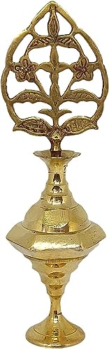 Sharvgun Islamic Messing Surmadani Antike Flasche Handtopf Frauen Zubehör Eyeliner Kajal Halter Fall Vintage gravierte gefertigte Hochzeitsfeier ohne Surma-7 Zoll von Sharvgun