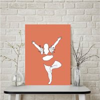 Frauen Feminismus Print | Yoga Plus Größe| Nicht Rasierend Wandkunst Poster Geschenkidee Büro Kunst Boho Wohndekoration von ShatteringTheCeiling