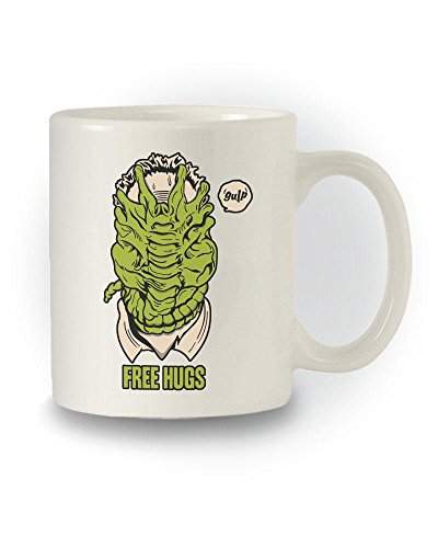 Shaw Tshirts Alien inspiriert 'Free Hugs' Horror Becher von Shaw Tshirts