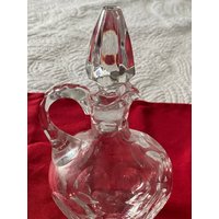 Kristallschliff-Glas-Weinlese-Menage Und Stopper-Daumen-Druck-Muster von ShawnesCollectables